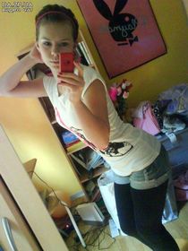 Big tittied brunette in